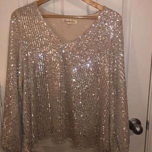 Sparkly Vine and Love Blouse